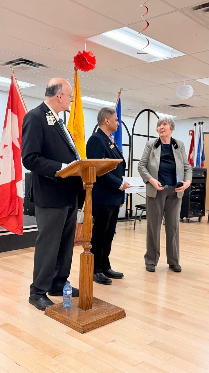 Donation presentation