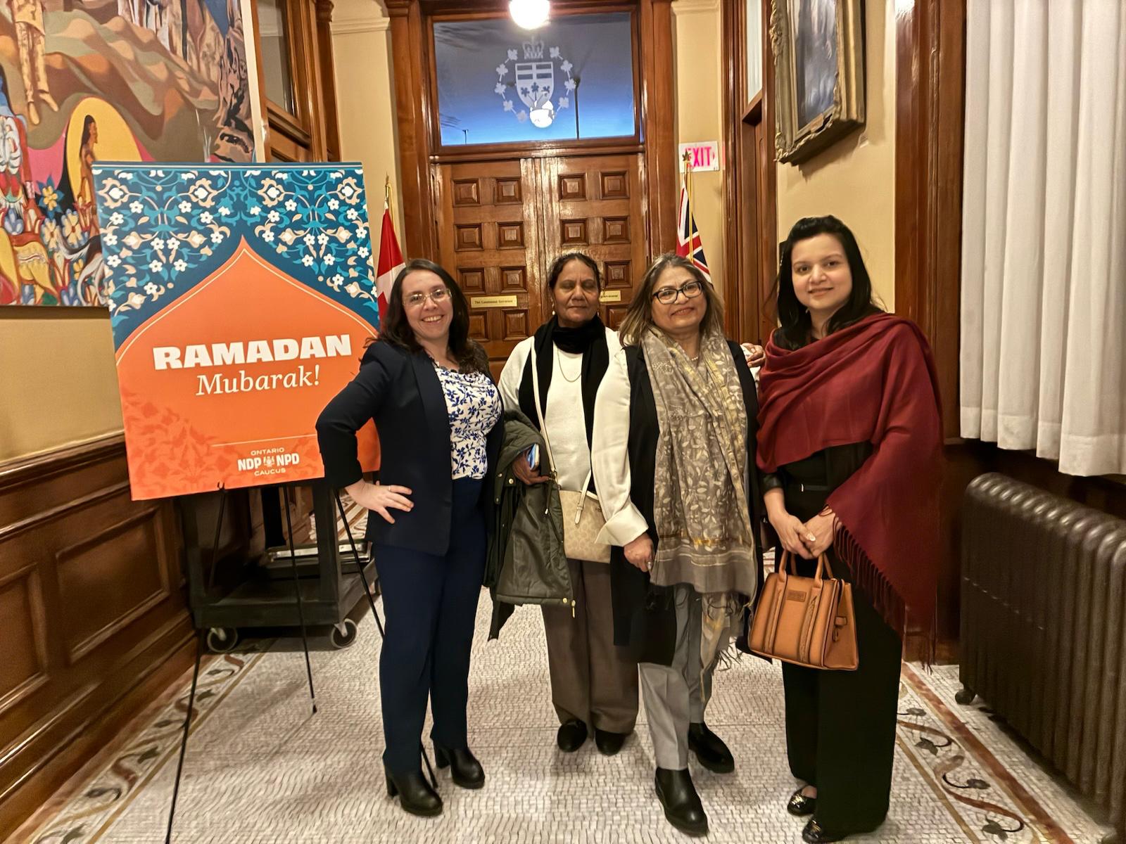 MCC Lions Club members at the Eid Milan party at Parliament
